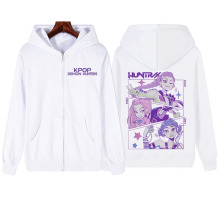 ���羳�W�a��Kpop Demon Hunters 2025 Hot Anime Zipper Hoodie