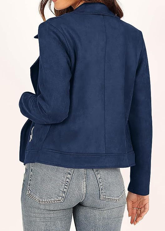 Women's Casual Solid Color Pocket Zipper Coat display picture 24