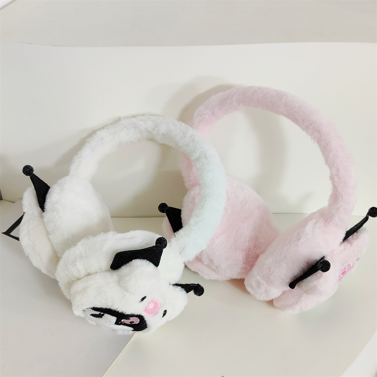 Winter Japanese cartoon children's cute headphones for students