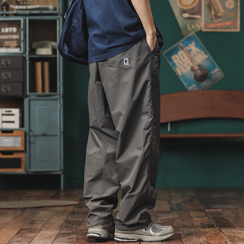 Japanese Style Trendy Brand Wide-leg Overalls Men's Loose Straight Casual Pants Autumn New Retro Outdoor Quick-drying Sports Pants Japanese Style Trendy Brand Wide-leg Overalls Men's Loose Straight Casual Pants Autumn New Retro Outdoor Quick-drying Sports Pants
