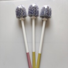 马桶刷家用厕所刷子卫生间清洁刷蹲便器刷子可悬挂长柄圆头方头刷