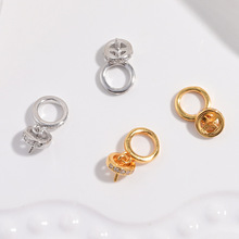 S925���y�䆈AȦ������۵������ֹ�DIY�����ᘰ�����в���SP7