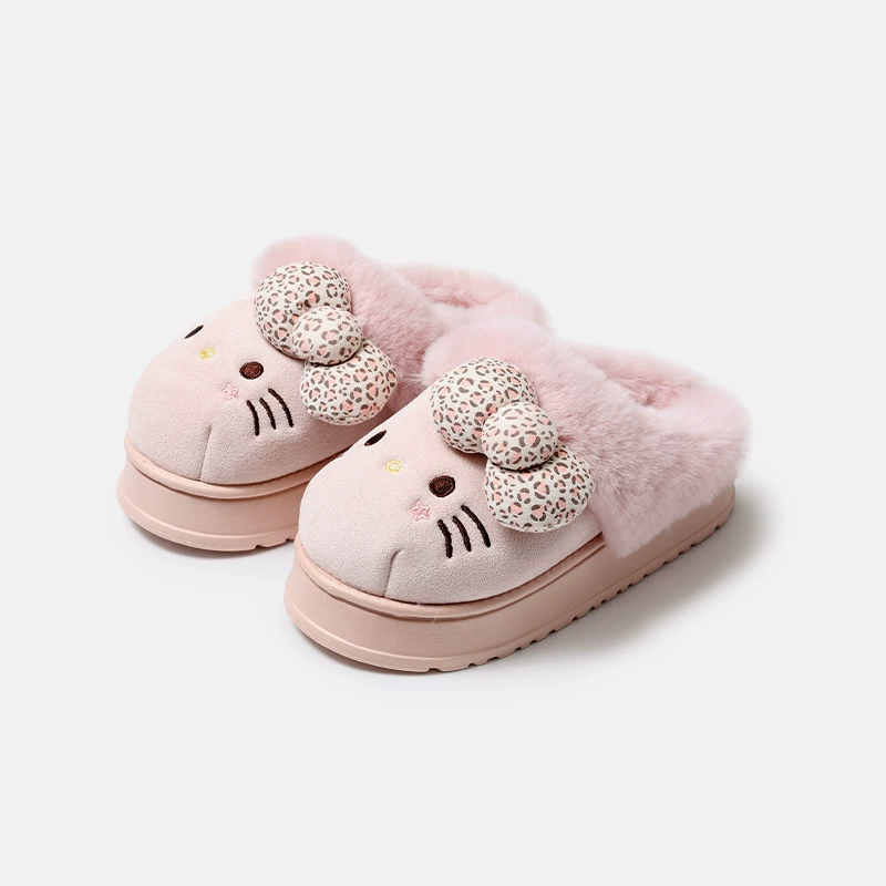 Winter slippers, plush warm lining, TPR sole, EU sizes 36–41
