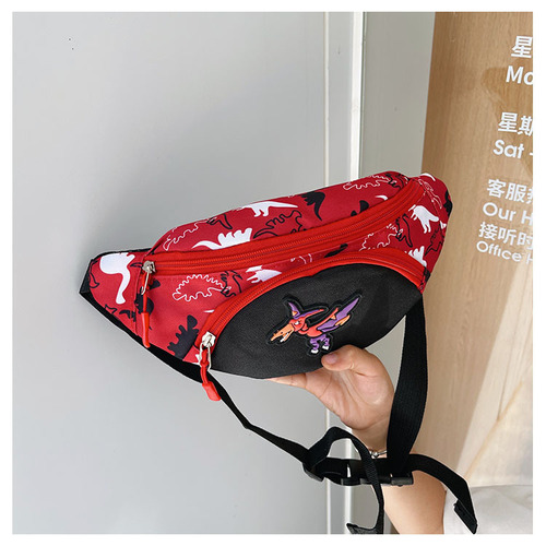  New Fashion Cute Cartoon Dinosaur Crossbody Bag for Kids (Unisex)