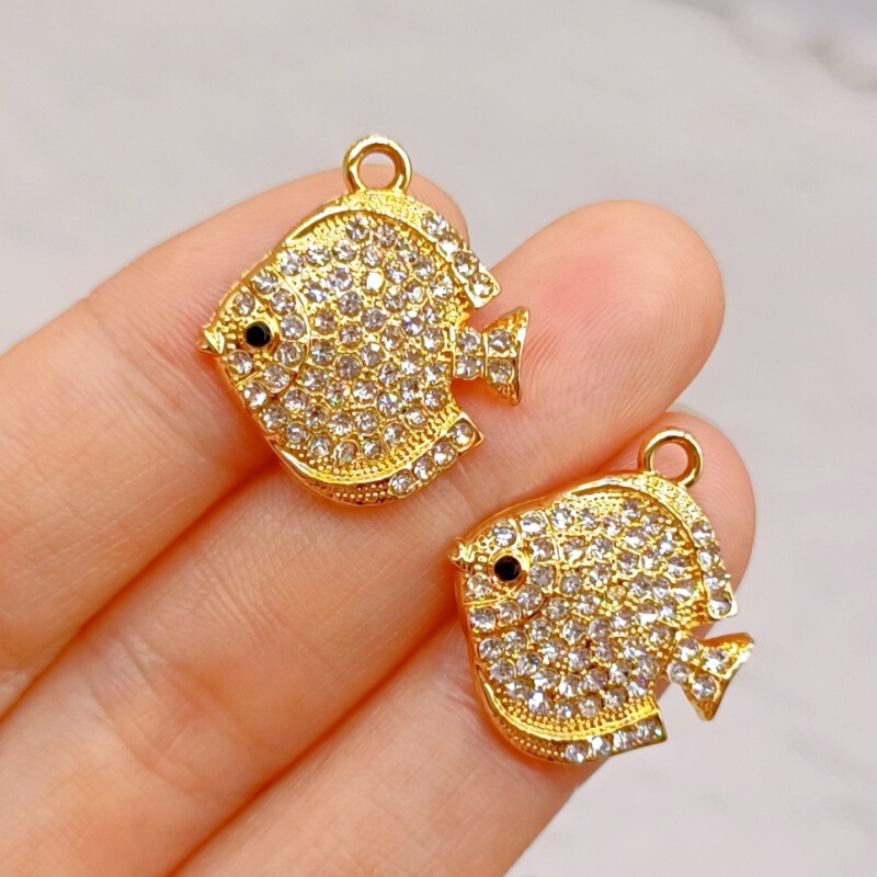 新しいオーシャンシリーズ合金ドリップオイルフィッシュロブスターヘビ形状マルチイヤリングネックレスブレスレットペンダントビーチジュエリー|undefined