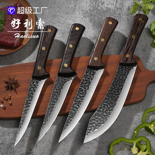 Handmade Meat Union Factory Picking Pig Killing Knife Boning Special Pork Cutting Meat Selling Meat Shaving Bone Splitting Slaughter Sharp Knife