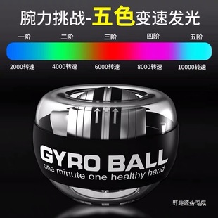 Wrist ball 100kg self-starting men's grip ball arm strength wrist metal 60 mute centrifugal decompression wrist wild interest
