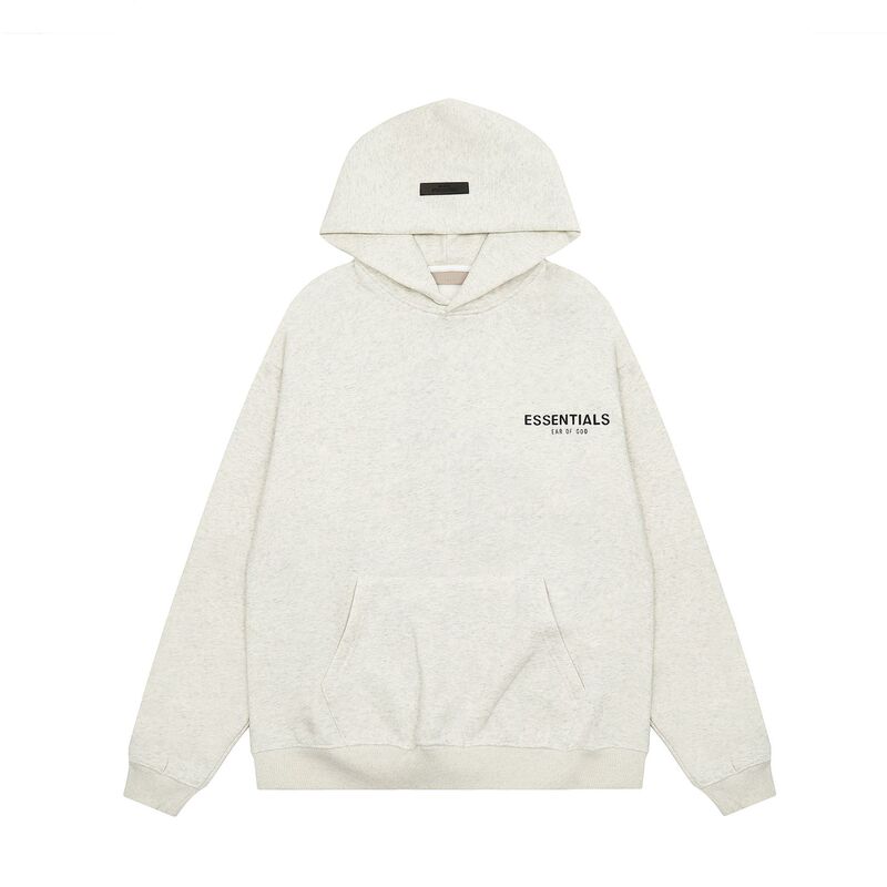国境を越えた貿易卸売FOG複線ESSENTIALS植毛レタージャケットメンズ秋冬プラスベルベットプルオーバースウェットシャツ|undefined