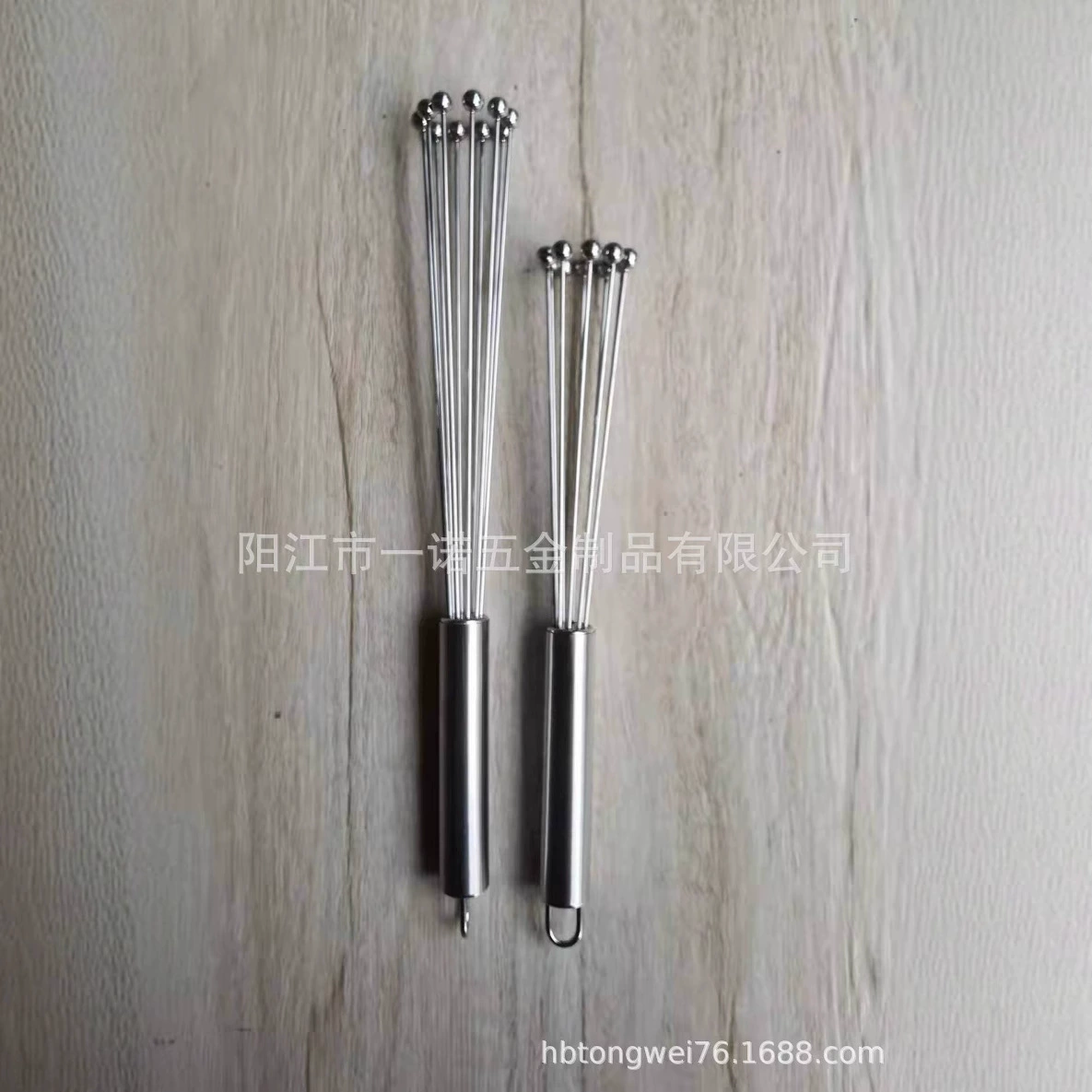 C-001D steel bead egg bead stainless steel manual round beads egg white egg white baking tool baking tool