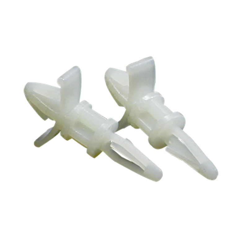 批发电子板间绝缘飞机架 PC板间隔柱白色夹板紧锁尼龙卡扣LCS系列