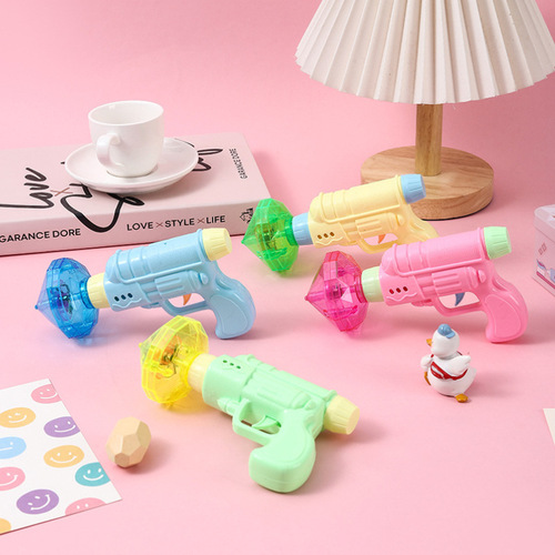 Luminous Pistol Gyro Night Market Hot Selling Toys Kids Creative Creative Gifts Prizes Street Stall Supply Hot Selling Wholesale