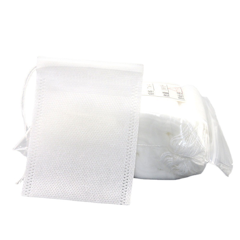 White non-woven fabric drawstring empty bag filter bag sachet bag jewelry packaging gift bag wholesale direct sales
