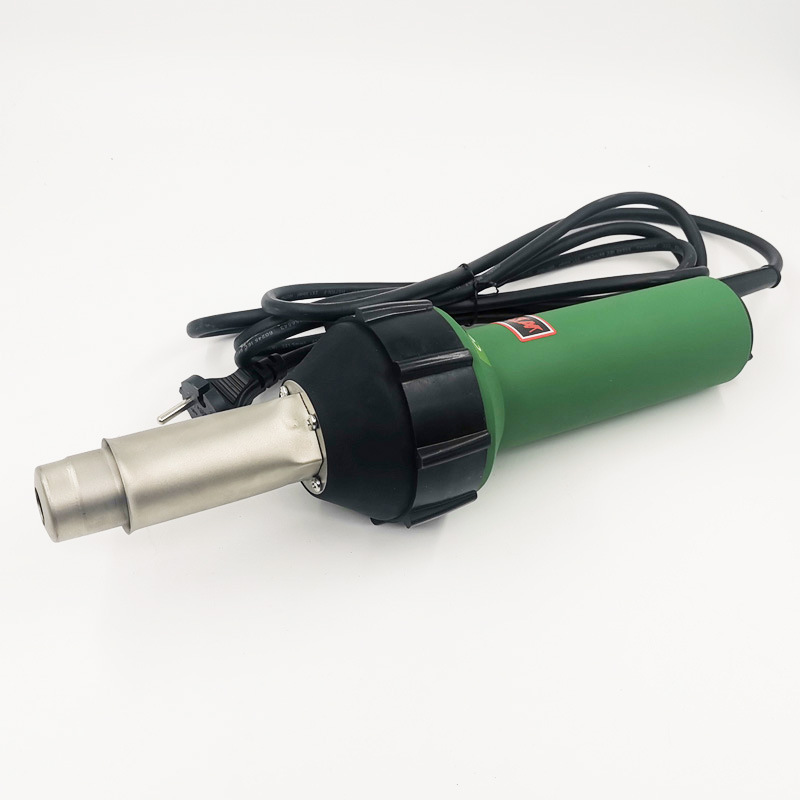 Pistola de soldadura de plástico 1600W de alta potencia PP termorregulación PVC bobina plástico suelo herramienta PE aire caliente plástico soldador image 5