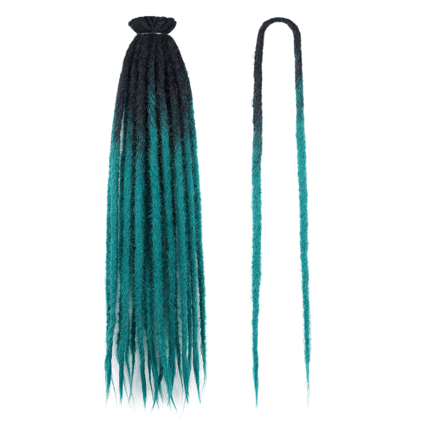 comercio exterior crochet transfronterizo cabello de una sola mano frotando trenzas africanas hip hop reggae trenzas 24 pulgadas pelucas trenzas