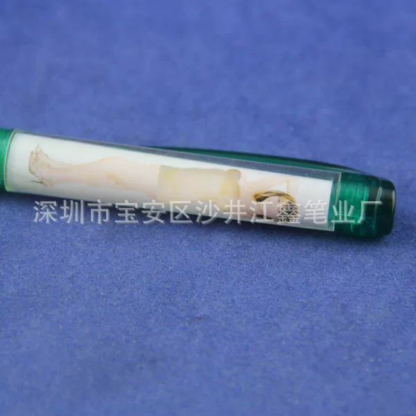 Factory supply spring oil pen luminous oil pen 3D floating oil pen oil pen
