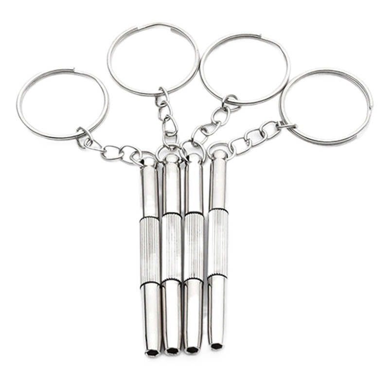 Destornillador portátil multifuncional tres en uno cuatro en uno gafas reloj herramienta de reparación destornillador pequeño