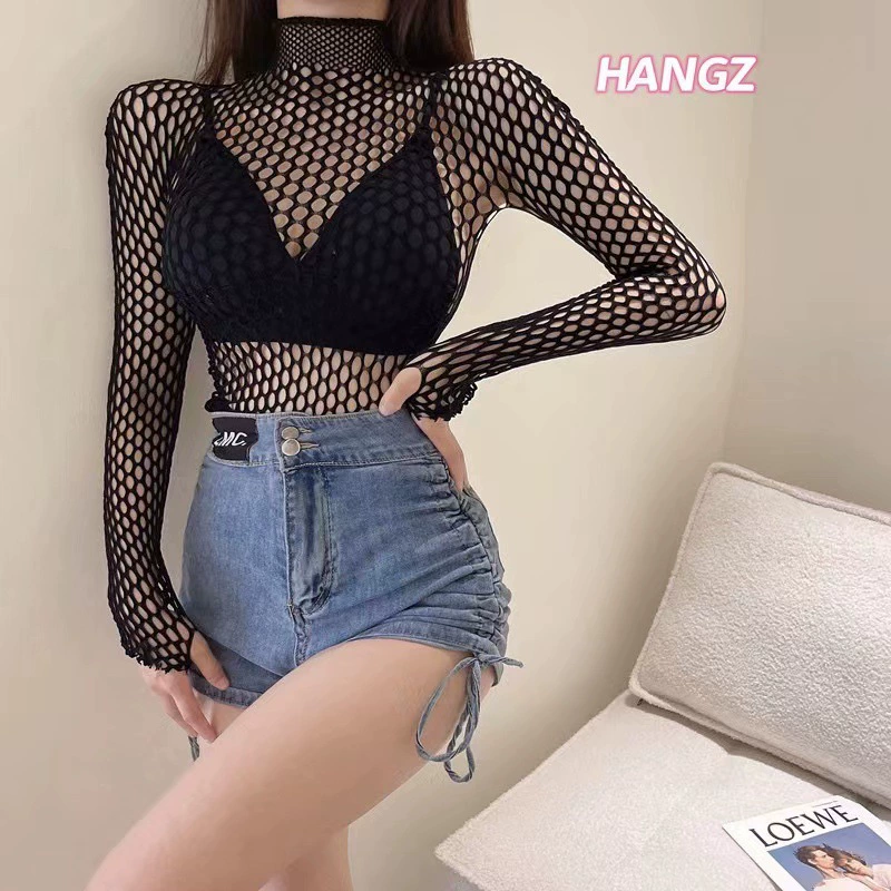 Костюм сетки жаккарда сетки выреза фронта ремня края шнурка сексуальный Продетый нитку бантом