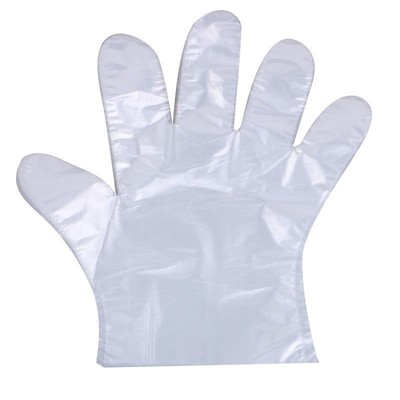 批發獨立小包裝壹次性手套食品餐飲外賣龍蝦塑料加厚耐用PE薄膜套