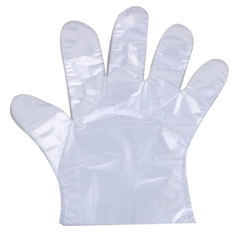批發獨立小包裝壹次性手套食品餐飲外賣龍蝦塑料加厚耐用PE薄膜套