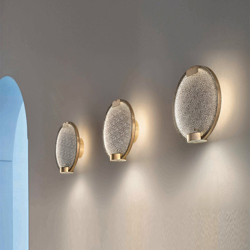 Modern and minimalistic wall sconce for living room for bed
