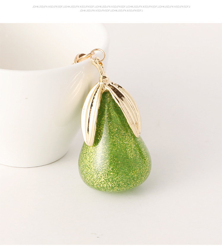 Estilo Moderno Aleación Fruta Mujeres Colgante De Bolsa Llaveros display picture 3