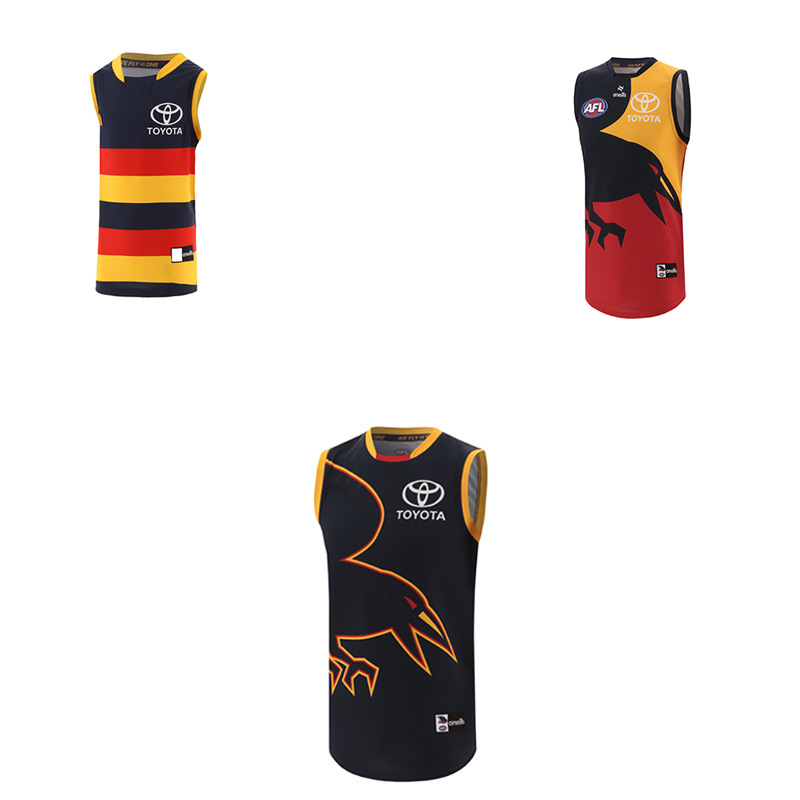 2024 AFL Crows home and away rugby jersey, AFL vest, high quality outfit, wide choice 2024 AFL Crows home and away rugby jersey, AFL vest, high quality outfit, wide choice