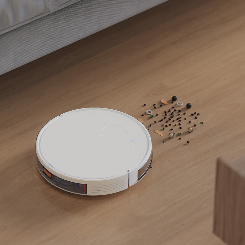 J03 Sweeping Robot Automatic Home Smart Cleaning Machine Vacuum Cleaner Rechargeable Visual Navigation Sweeping, Suction and Mopping All in One