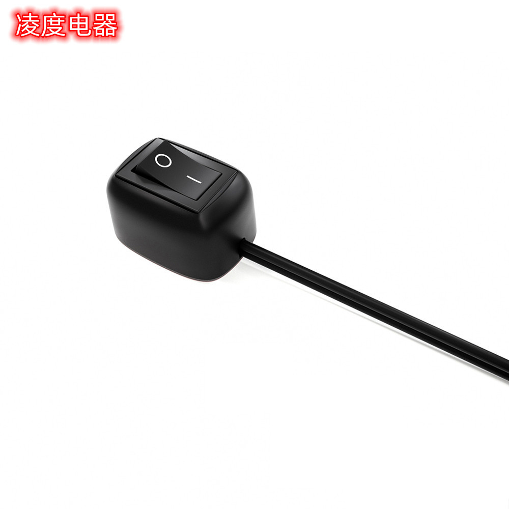 12V Modificación de coche interruptor de pasta con línea auto-bloqueo tipo barco Punch-libre mini Rocker interruptor Modificación del coche