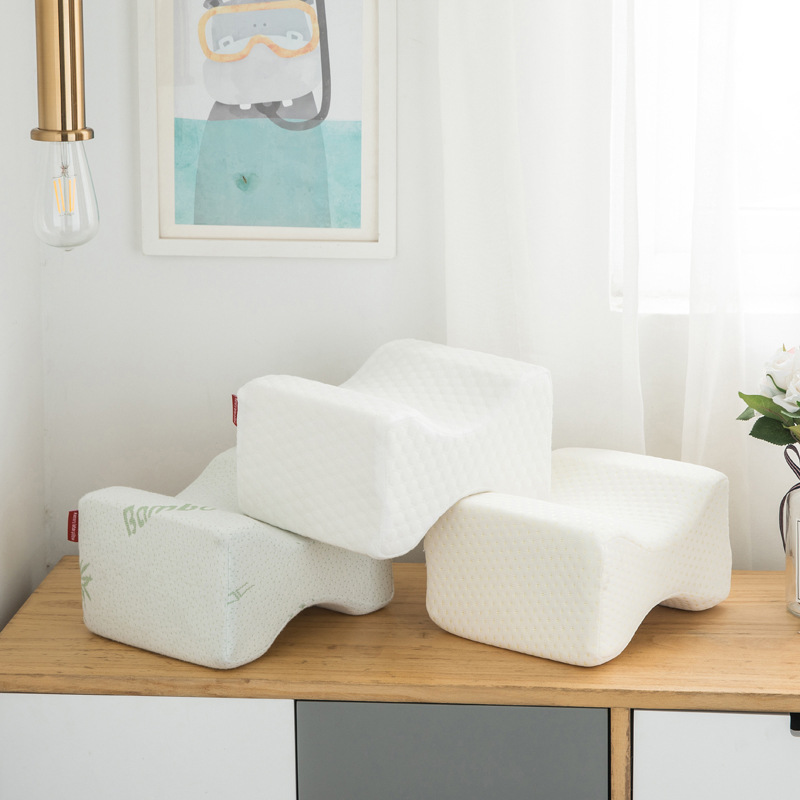 Almohada de memoria de pierna de clip transfronterizo, nueva almohada de memoria de algodón para dormir lateralmente, almohada de pierna cómoda, almohada de pierna de alivio de compresión, almohada de pierna de pierna de pierna