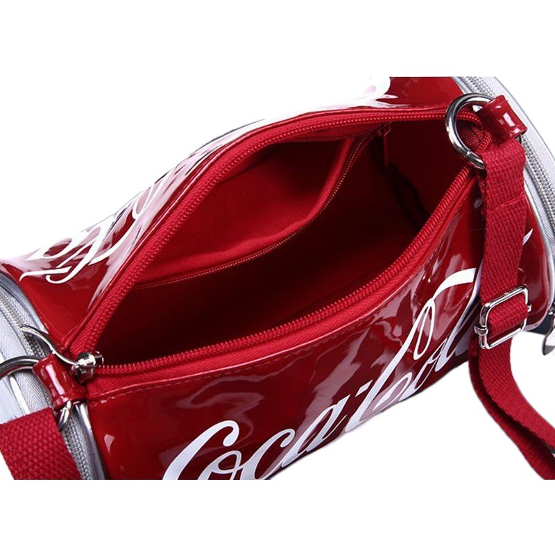 Verano nuevo bolso pequeño Nuevo europeo y americano moda charol brillante bolso de las mujeres dibujos animados impreso hombro mensajero bolsa al por mayor