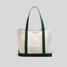 简约大容量女包新款韩版时尚帆布单肩包休闲百搭手提托特包可定