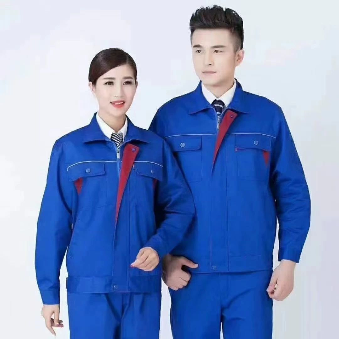Весенняя и осенняя модель с длинными рукавами утолщенные износостойкие рабочие костюмы костюм рабочая одежда мужская рабочая одежда светоотражающие полоски для ремонта авто заводская одежда