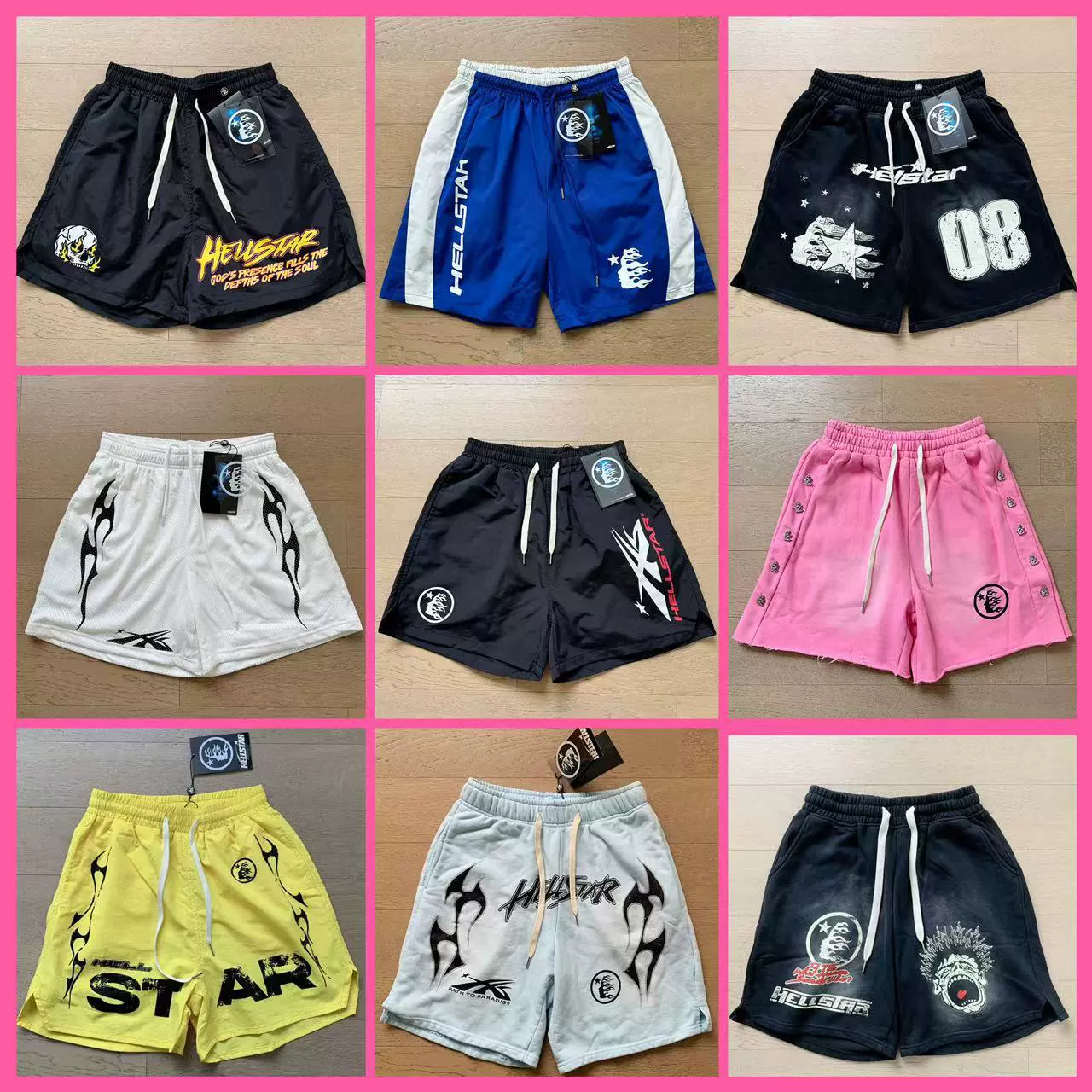 Трансграничная красота прилив адская звезда серии новый высококачественный хлопок повседневные укороченные брюки для мужчин и женщин