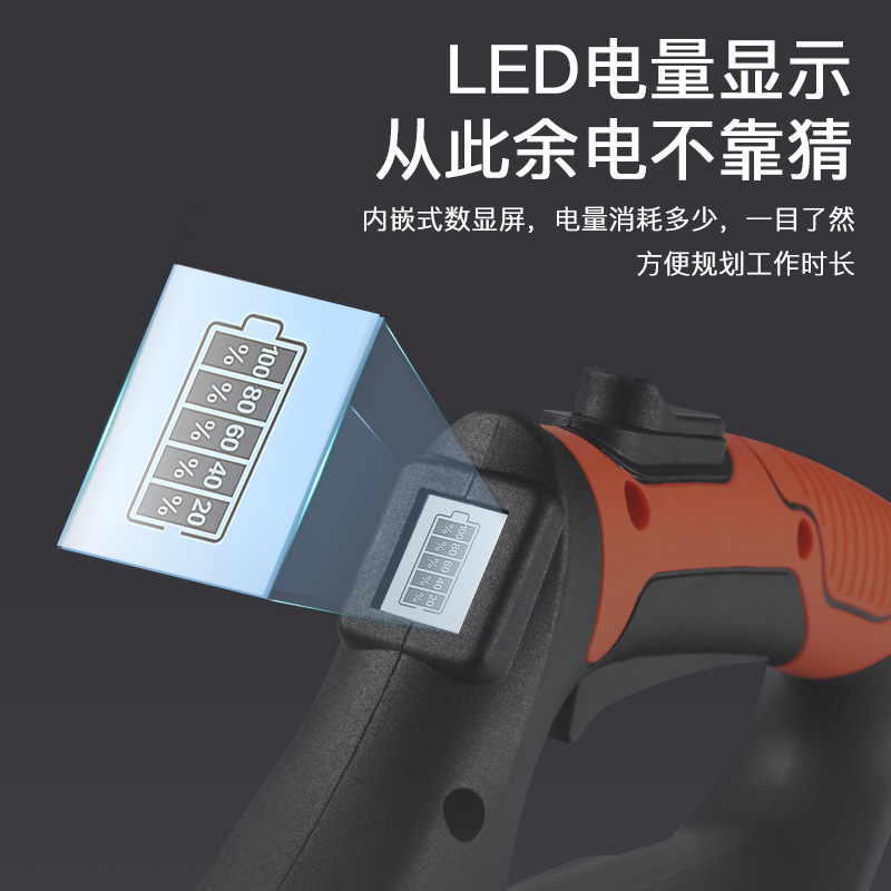 Cosecha agrícola multifuncional recargable del pequeño hogar del cortacésped eléctrico plegable y cortacésped del litio