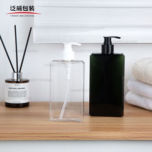 ��ԡ¶ϴ�lˮƿ���bƿPETG�ⷽ���200ml-500ml��Һ����ƿ����ƿ