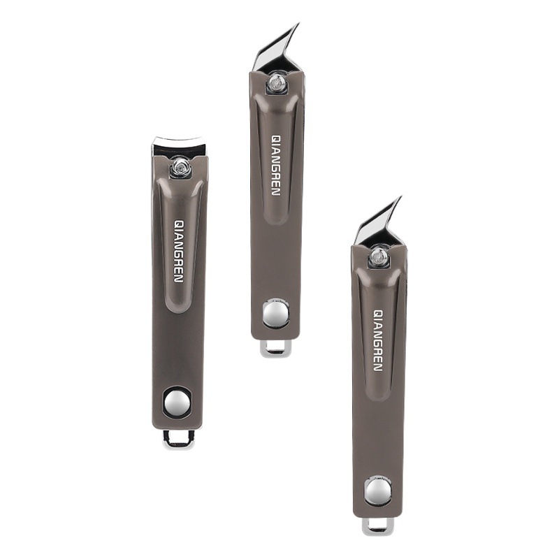 Cortaúñas fuertes cortaúñas oblicuo corte piel muerta cortaúñas puntiagudo solo tamaño grande pequeño adulto A6615