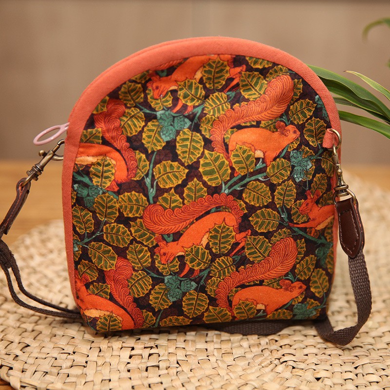 Jinhao bordado hecho a mano DIY material bolsa tela bordada mensajero bolsa de almacenamiento de producción creativa bolsa de cosméticos image 30