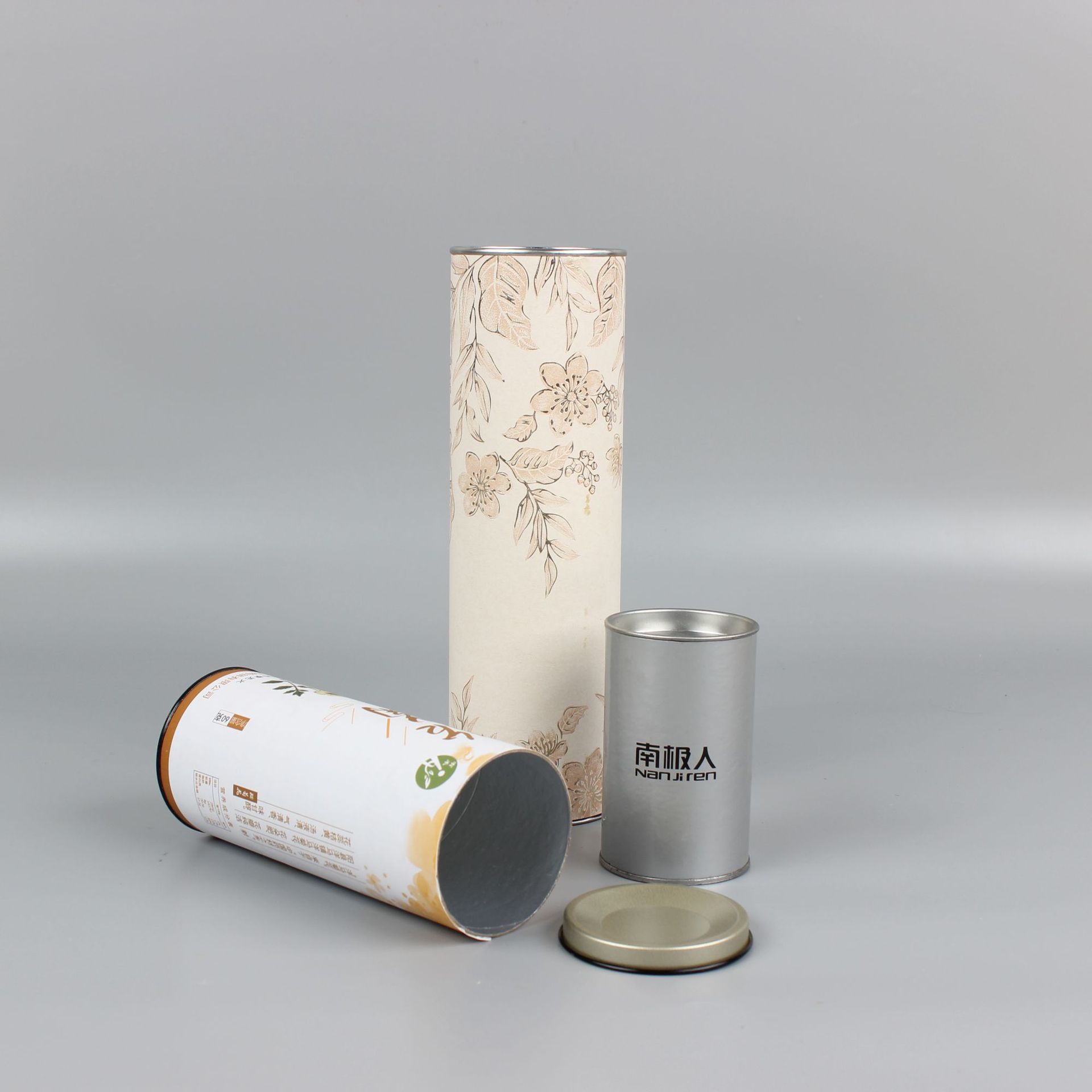 定 制食品化妆品圆形纸筒 对联筒 笔筒 牛皮纸瓦楞纸包装礼品纸筒