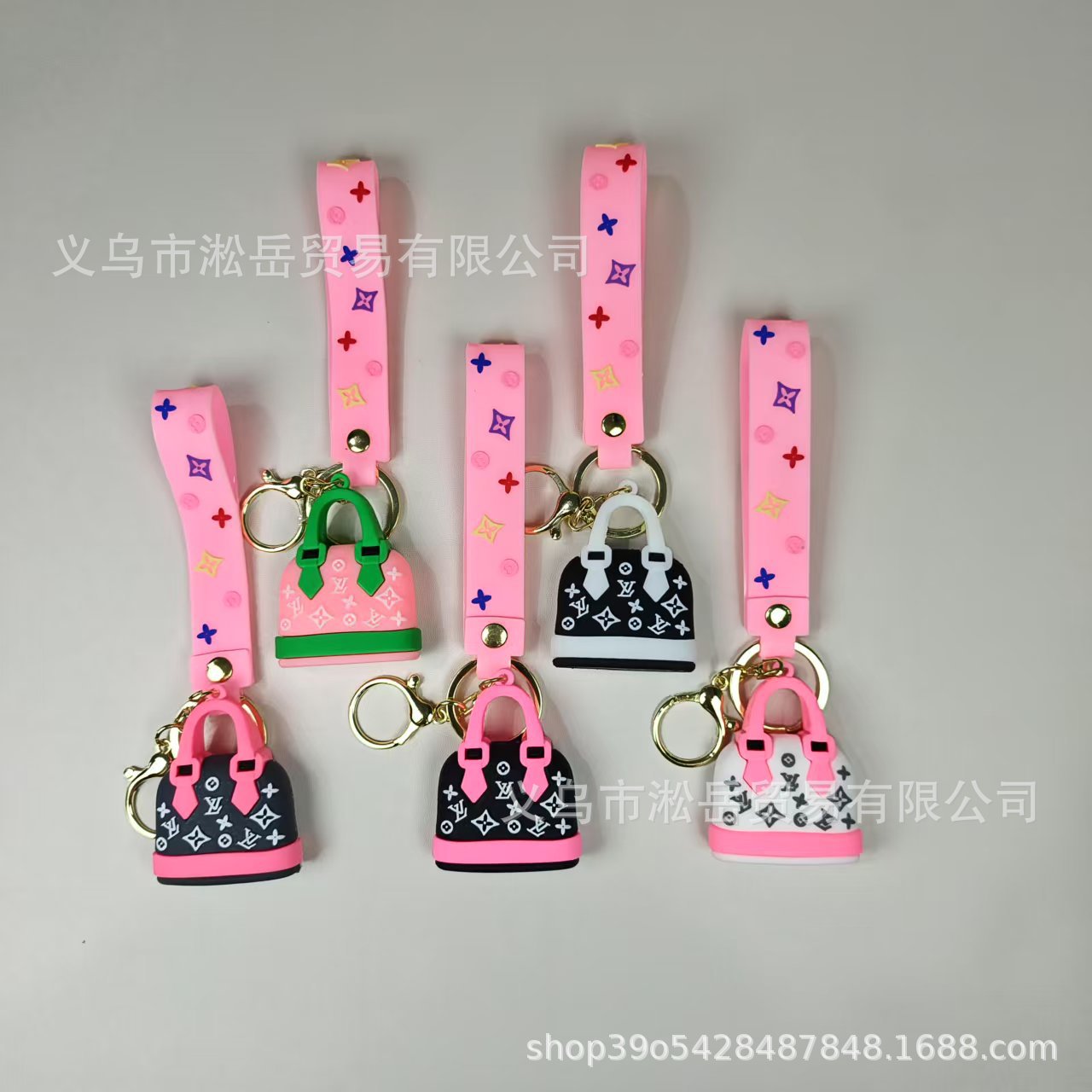 现货卡通仿真包钥匙扣挂件时尚小香包包汽车钥匙链小礼品批发