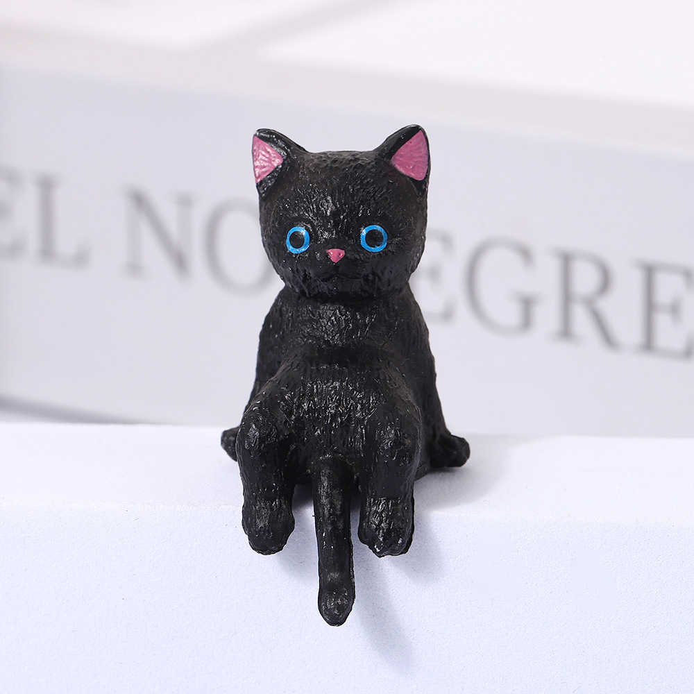 3호 검은색 앉은 고양이 2*2*4cm