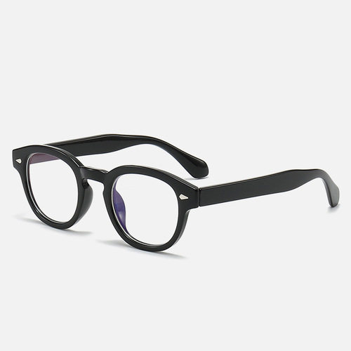 Subtle Eason Chan Style Ultra-Light Eyeglass Frames, Literary Retro Street Style, Japanese Round Frames, Suitable for Myopia with Anti-Blue Light