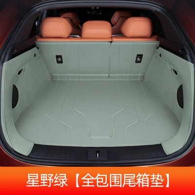 S07 Model-Specific Trunk Mat, Dust-Proof: Trunk Mat - hoshino-green-full-surround-style-dark-blue-s07