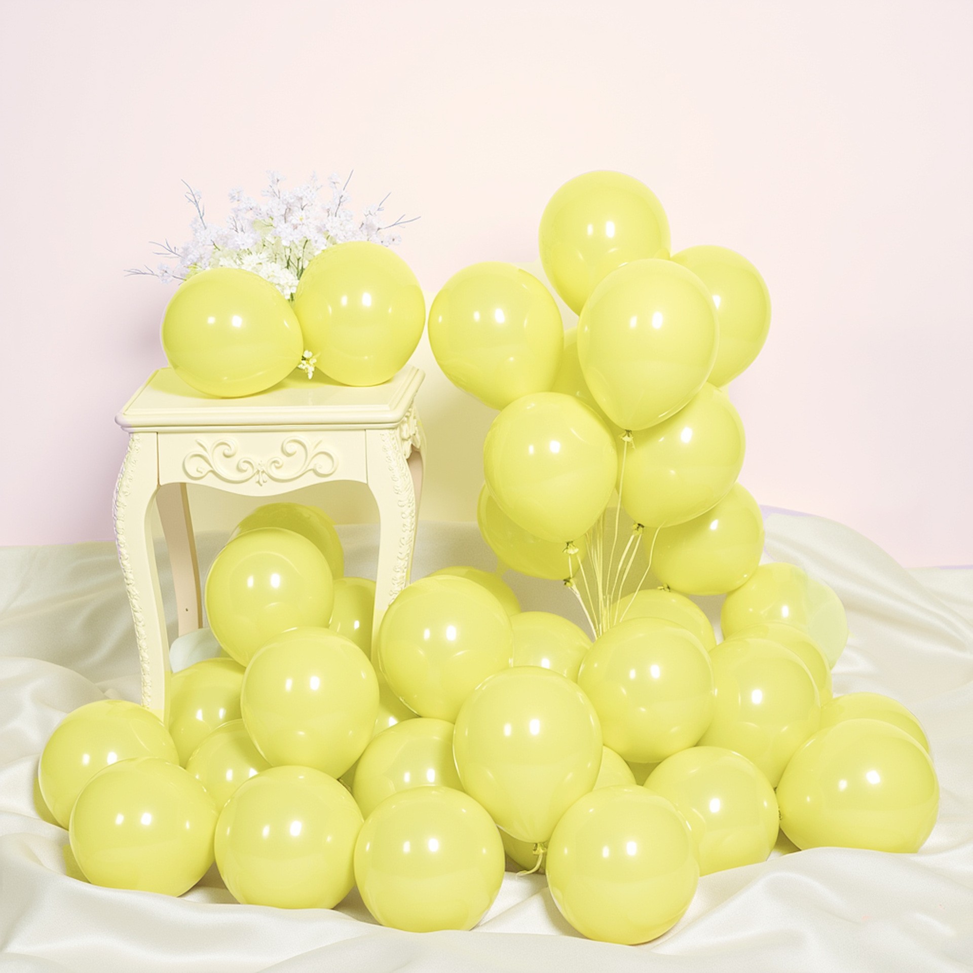 2,2 g de macarrón amarillo y verde de 10 pulgadas (100 piezas)