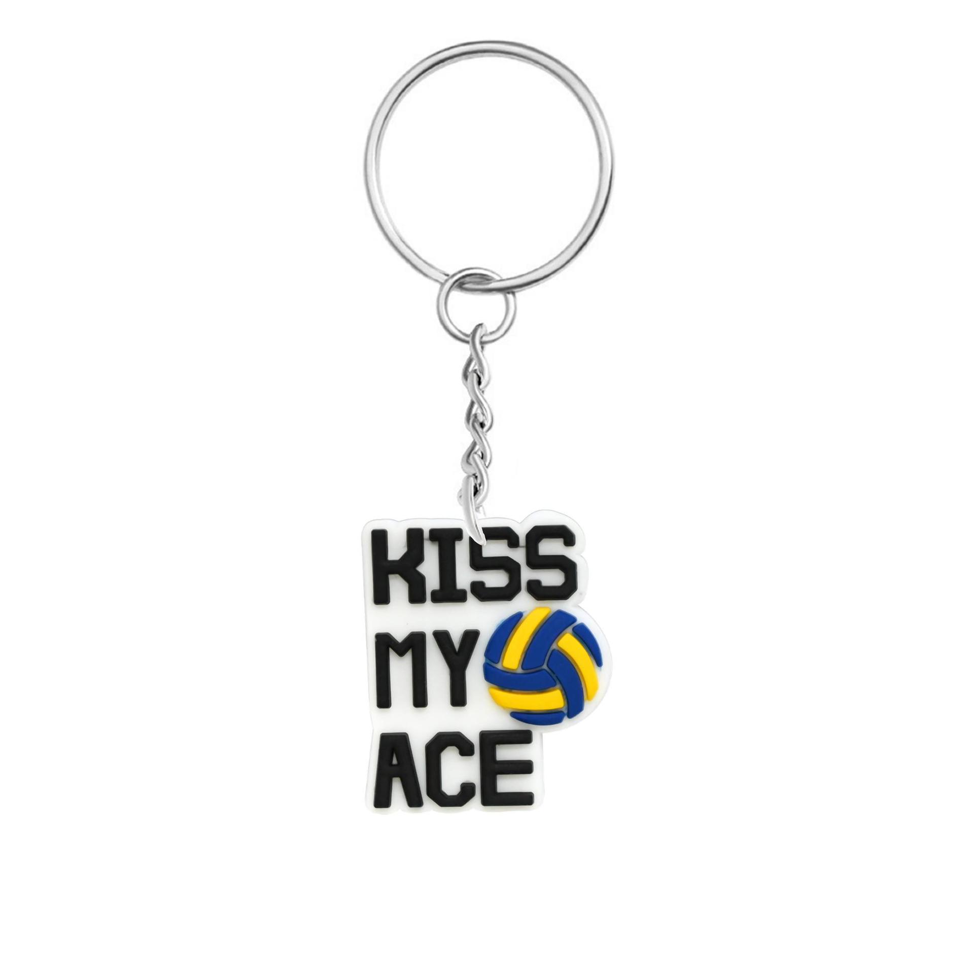 Nuevo deportivo serie de acessorios de pegamento suave de PVC DIY accesorios de llaves de decoración accesorios de caja de teléfono móvil accesorios de cabello al por mayor