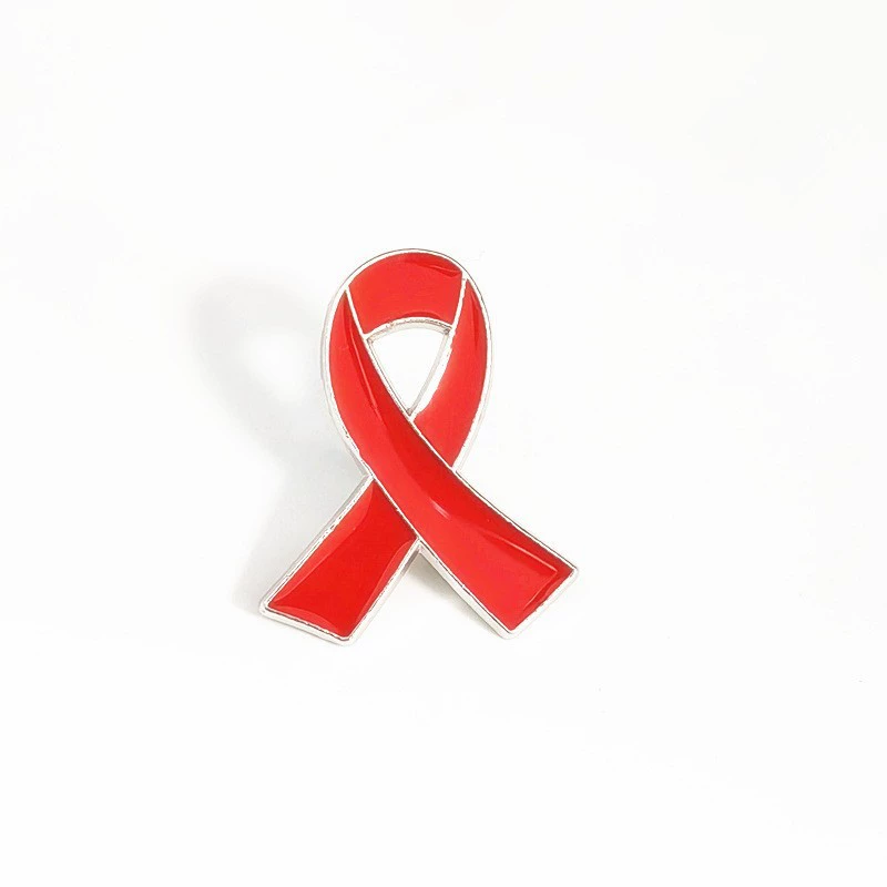 Bow Ribbon Lapel Pin Badge, Enamel Metal Ribbon-Style Brooch, Multi-Color 2.6 cm