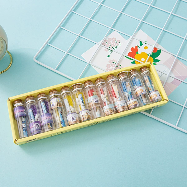 Ocean shell wishing bottle [12 pieces/box]