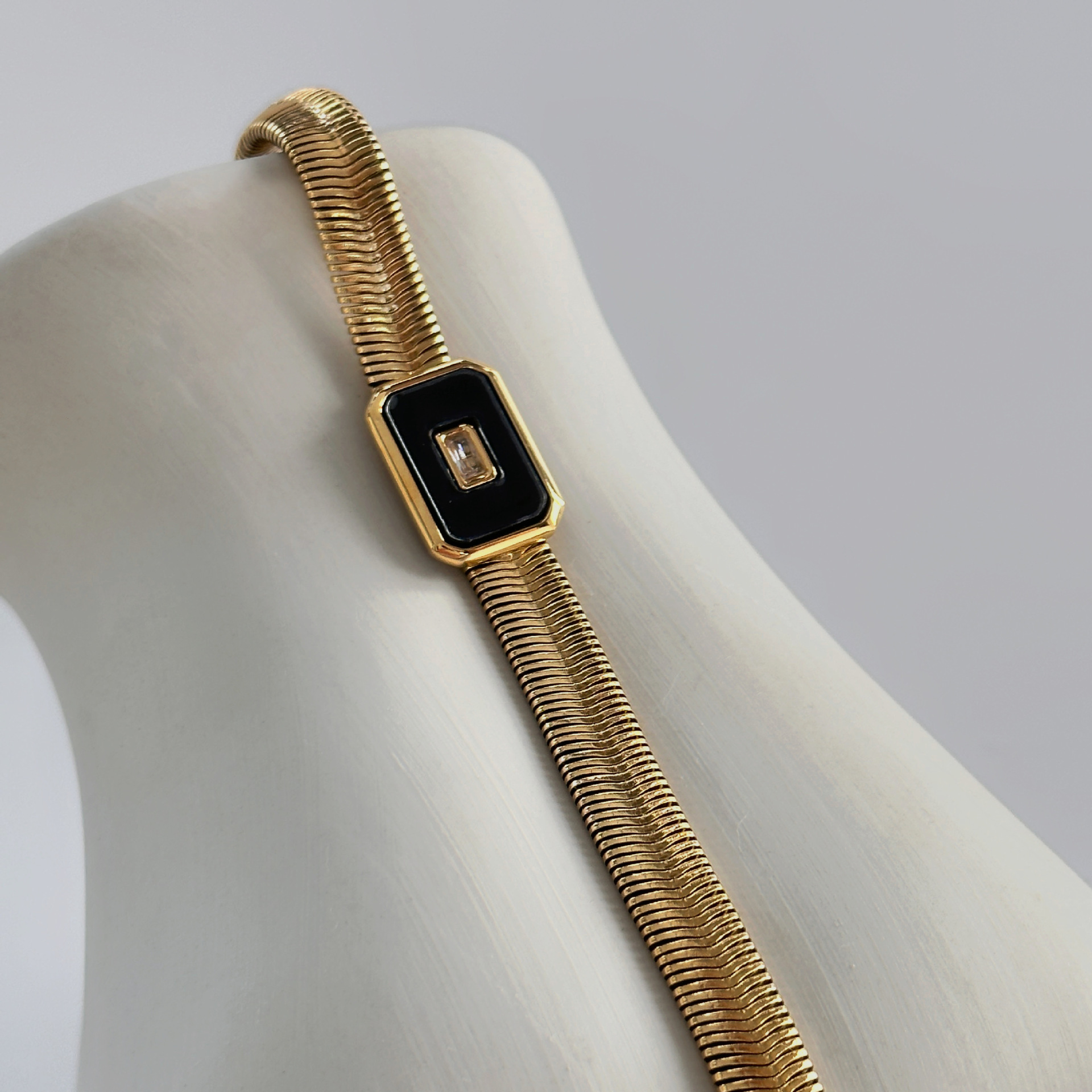 Bracelets Classification Simple Style Classic Style Commute Color Block 304 Stainless Steel Titanium Steel Ion Plating (IP) Men's Bracelets Men's Chain Bracelets