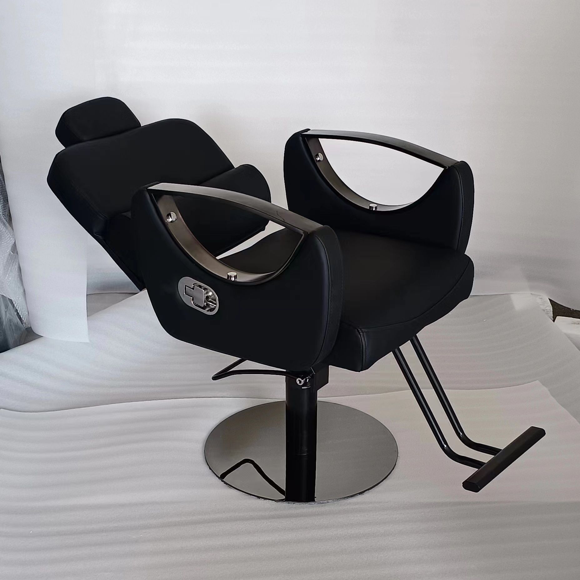 silla de peluquería, silla de elevación giratoria, silla de barbear, silla de barbear multipropósito, silla de barbear, silla de barbear