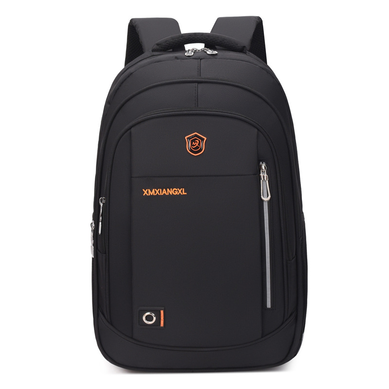 Mochila para computadora portátil de negocios para hombres, mochila de viaje de negocios de gran capacidad, mochila escolar simple y de moda para estudiantes de secundaria