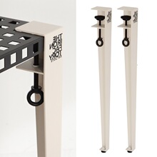 户外可拆卸DIY桌腿金属桌脚架露营桌子支架餐桌书桌免打孔支撑架